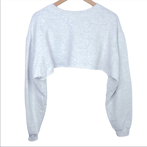 EUC🤍JOAH BROWN🤍RARE DISCONTINUED CROPPED SWEATSHIRT - Picture 12 of 16